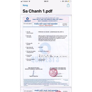 Tinh dầu Quế/ Sả Chanh/ Bưởi Huna'shome
