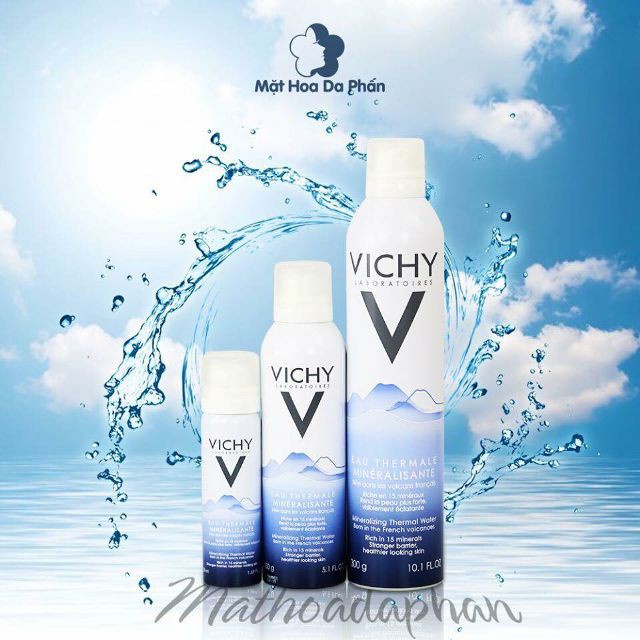 Nước khoáng dưỡng da Vichy Mineralizing Thermal Water 300ml [Chính Hãng]