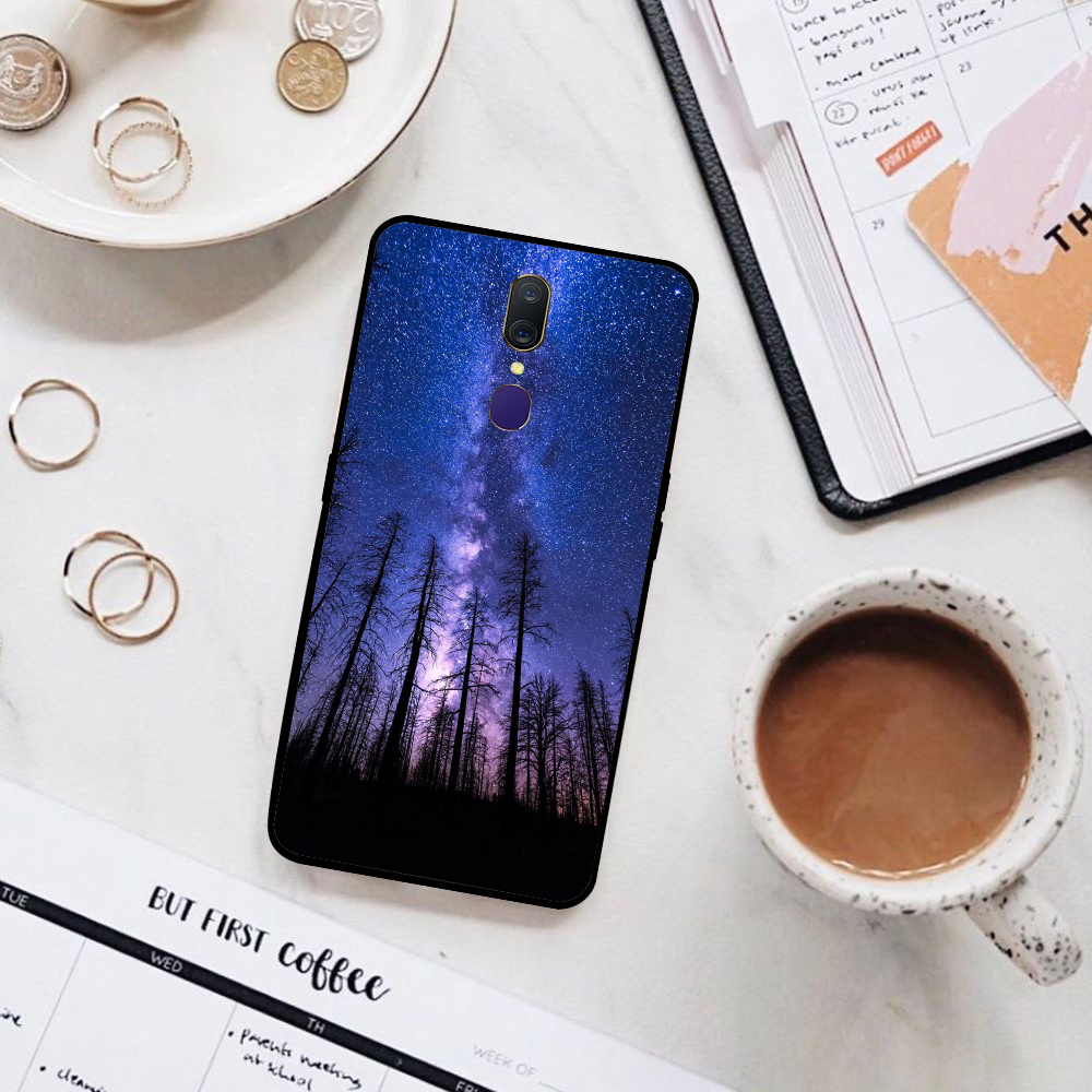 Ốp Lưng Silicone Họa Tiết Bầu Trời Đêm Thời Trang Cho Huawei Nova 2i 3 3i 7i P30 Lite Pro Y6 2018 Pro 2019 Y7 Y7P