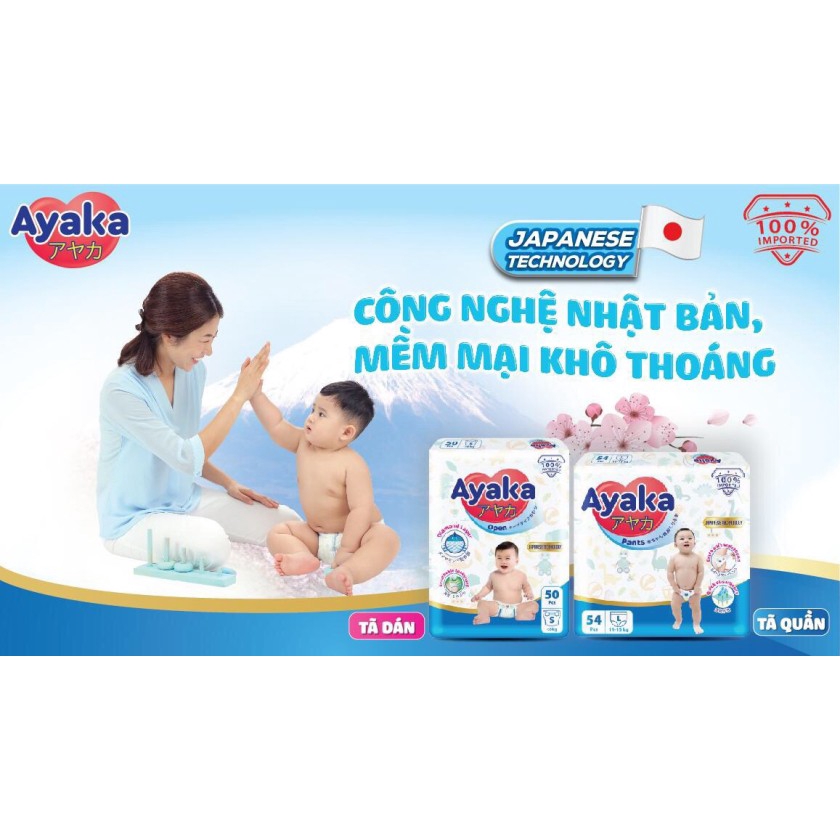 Bỉm nhật Ayaka quần đủ sai M30/ L28/L54/XL26/XL44/XXL36
