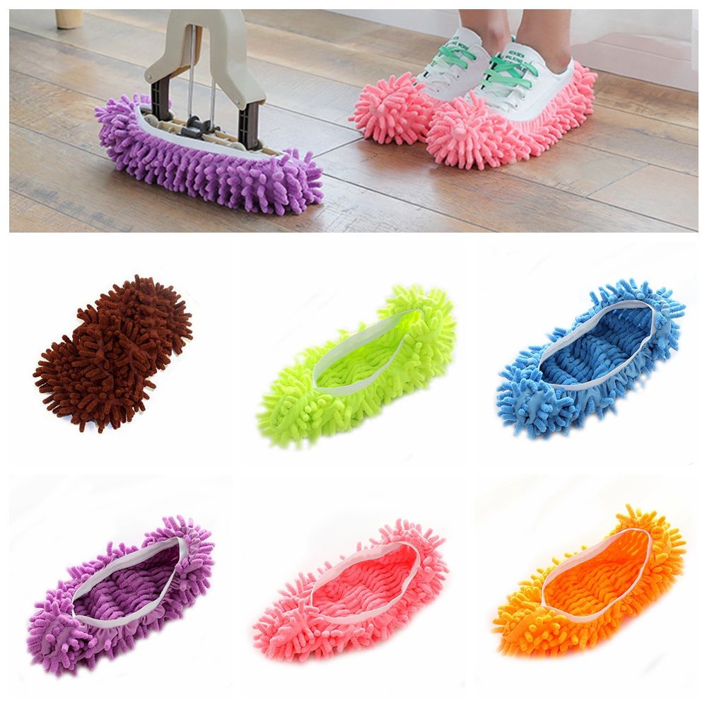 Đôi Dép Lau Nhà Thấm Hút Nước Nhanh Nhiều Màu Sắc Tiện Dụng