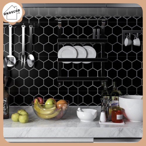 Decal gạch bông dán bếp khổ 40x60cm, decal dán nhà vệ sinh - trang trí nhà cửa - HN Decor | BigBuy360 - bigbuy360.vn