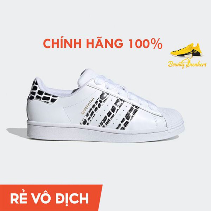 Giày Sneaker Thời Trang Nam Nữ Adidas Superstar 20 FV3452 W "Leopard Stripes" - Hàng Chính Hãng - Bounty Sneakers