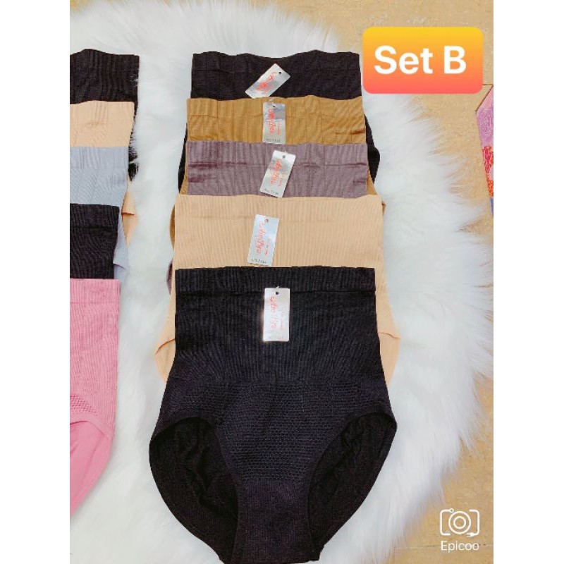 Quần Lót Gen Bụng Thái Lan Set 5 cái