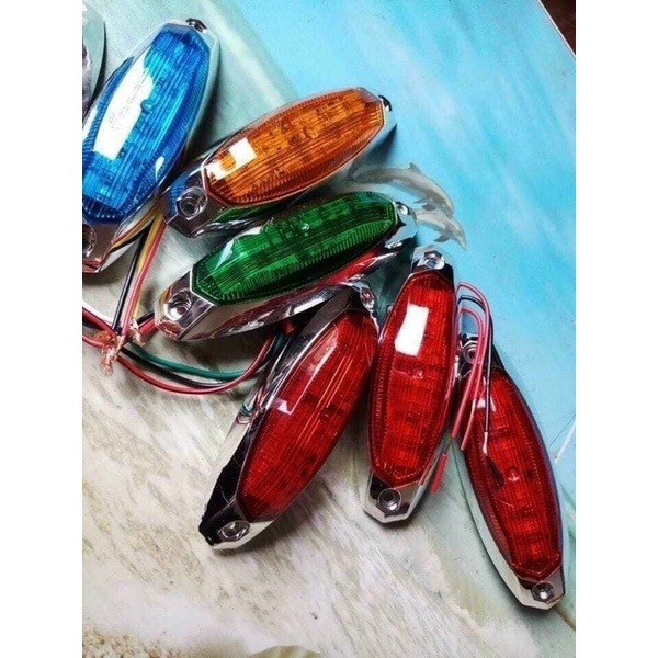 Đèn chớp nóc thùng xe tải chịu nước. Đèn hông chớp 2 chế độ SD4022 điện 12V-24V