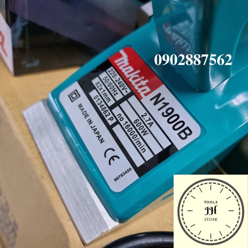 máy bào gỗ cầm tay makita N1900B ~600W