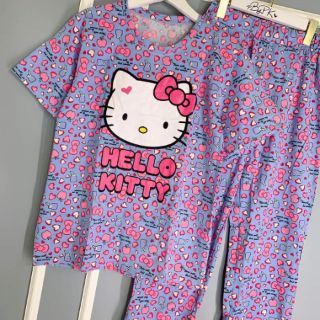 ĐỒ BỘ DÀI CỘC HOẠ TIẾT HELLO KITTY