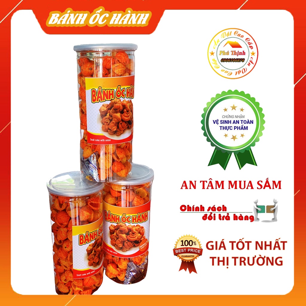 Snack Sò Hành (Bánh Sò Hành) ĂN VẶT PHÚ THỊNH