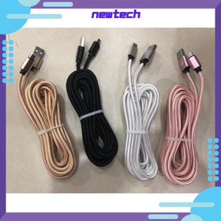 Cáp sạc dây dù chống đứt cho đầu Iphone, Typec, Micro