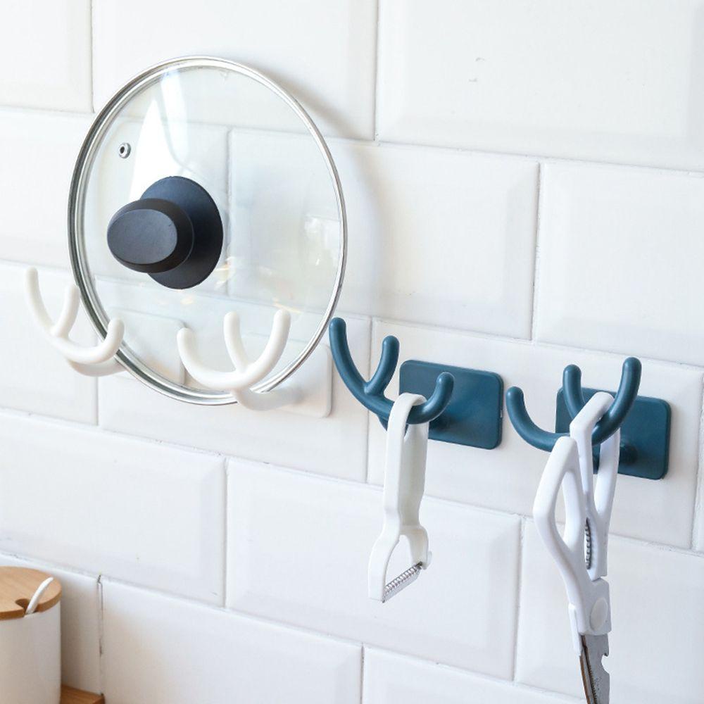 Set 2 Giá Đỡ Nắp Nồi / Thớt Treo Tường Sắp Xếp Gọn Gàng Cho Nhà Bếp