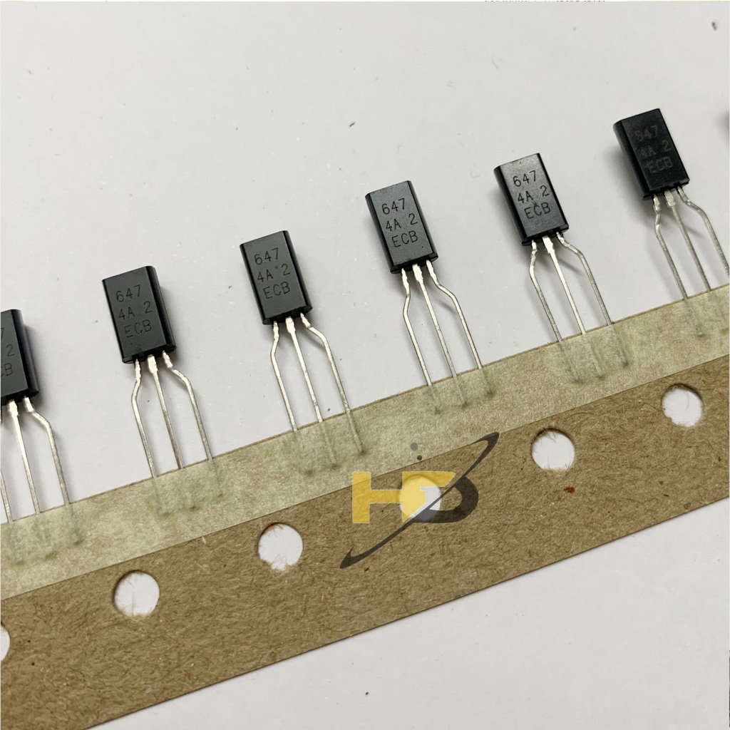 Linh Kiện Bán Dẫn, Gói 10 Con Tranzito 2SB647 1A 80V TO-92 Loại Transistor Thuận PNP