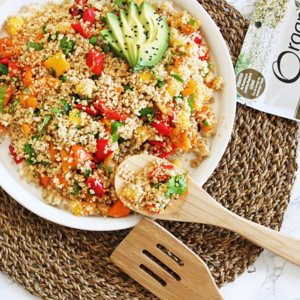 Hạt Quinoa nảy mầm hữu cơ - Organic Tradition