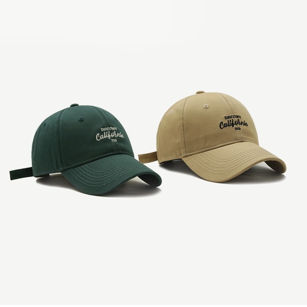 MG STUDIO/“789”letter embroidered hats
