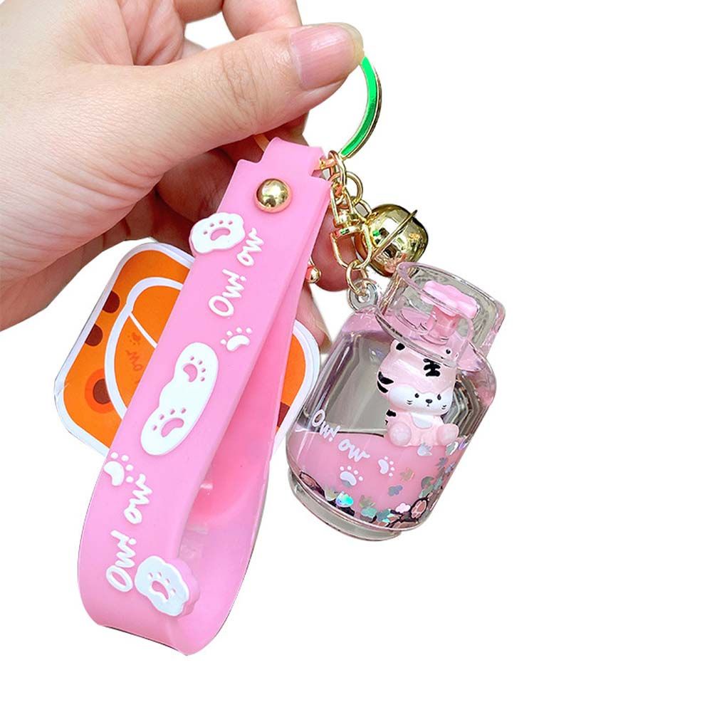 Móc khóa hình con hổ dễ thương nhiều màu sắc đa dụng