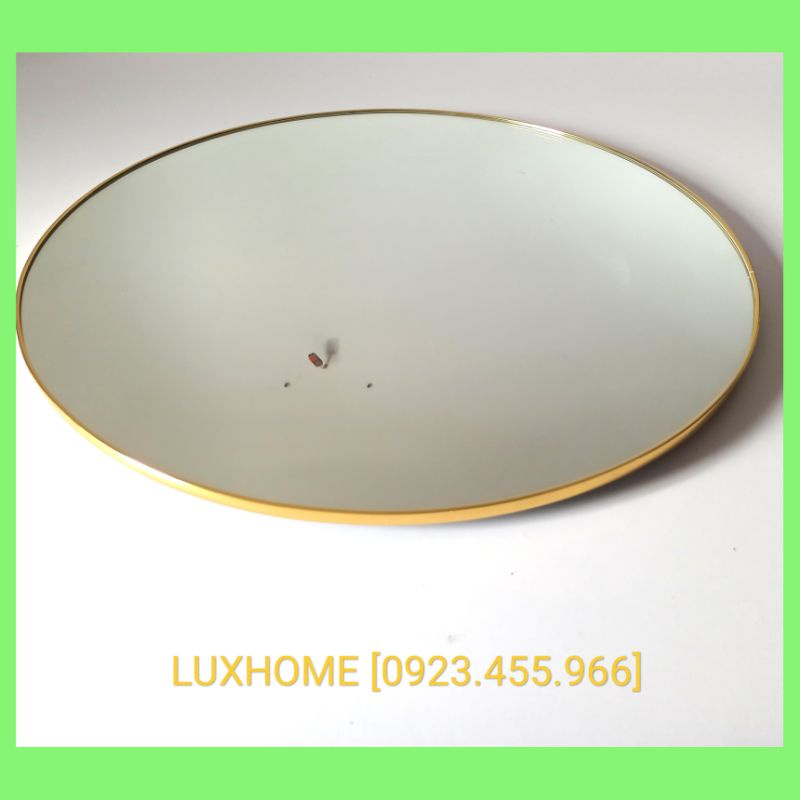 Gương Khung Viền Mạ Crome Vàng Cao Cấp Chống Vỡ Chống Ố Bền Đẹp LUX HOME