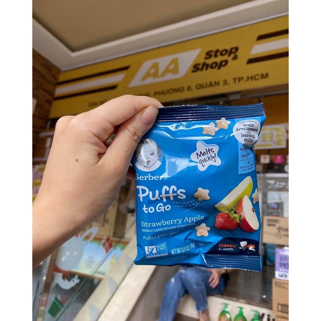 BÁNH ĂN DẶM GERBER MỸ