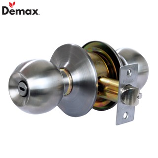 Khóa cửa tay nắm tròn WC Nhà vệ sinh Demax LK300 SS