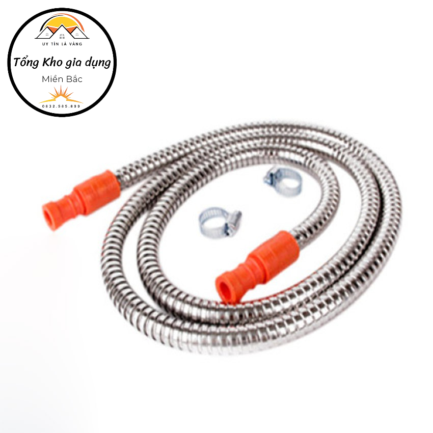 Dây dẫn gas Inox 2 trong 1, Chống chuốt cắn tuyệt đối