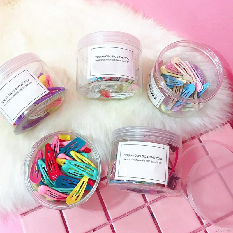 Set 30 kẹp tóc dễ thương cho bé gái