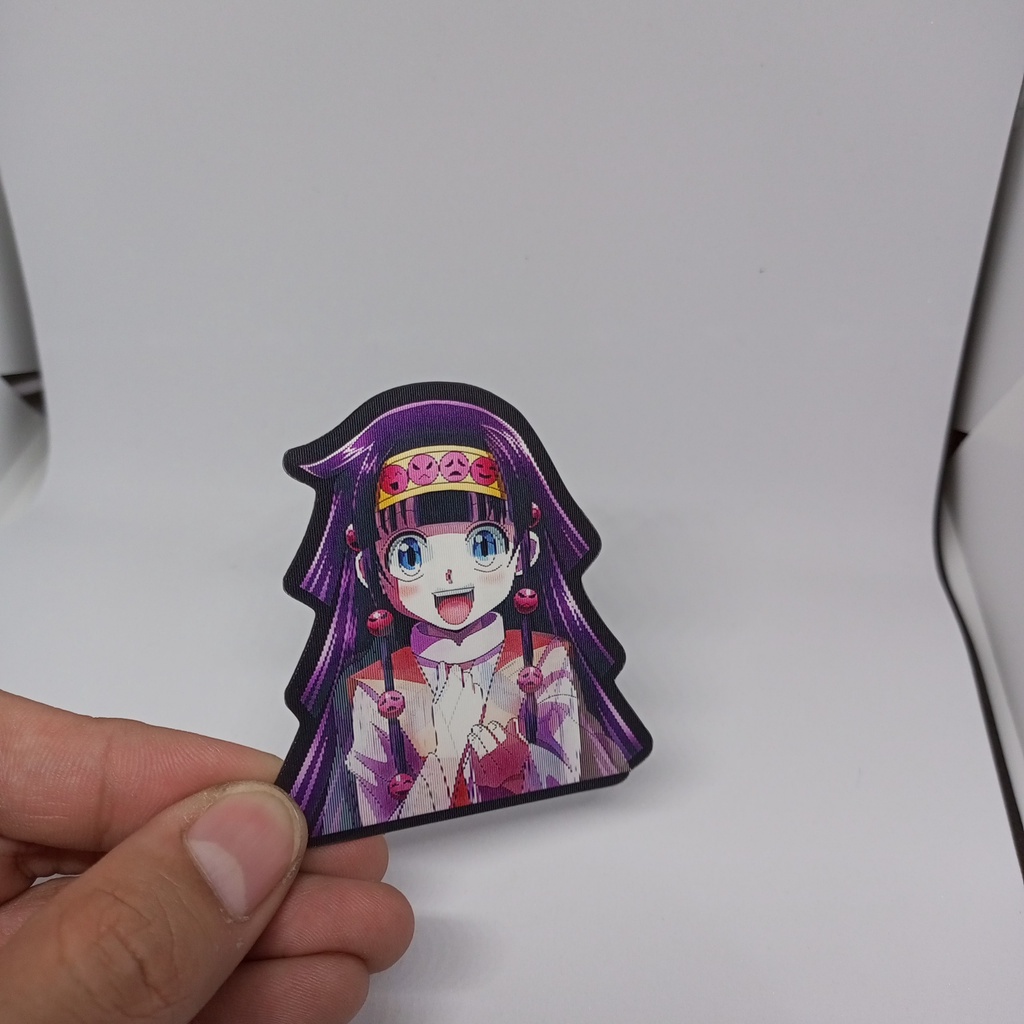 Sticker 3D Hunter x Hunter dán điện thoại - laptop - ô tô chống nước 6x7 cm