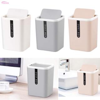 Thùng Rác Nhựa Mini Để Bàn Có Nắp Lắc Tiện Dụng Cho Gia Đình / Văn Phòng