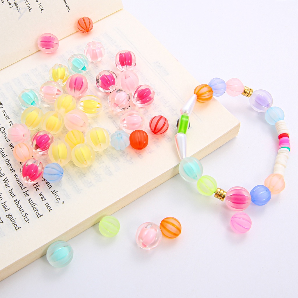 Hạt Nhựa Acrylic Nhiều Kiểu Dùng Làm Trang Sức DIY