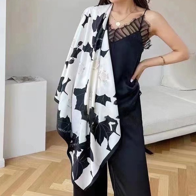 Khăn turban vuông kích thước 90x90cm in họa tiết thời trang WJ1006-201