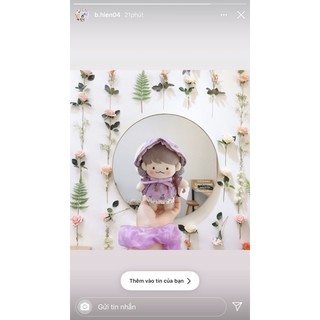 Bím tóc cho doll 10cm,15cm,20cm