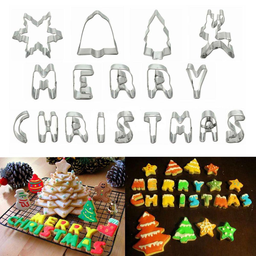 Set 10 Khuôn Làm Bánh Quy Tạo Hình Dễ Thương