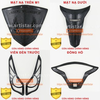 Ốp Trang Trí Xe AIR BLADE 2013 - 2015 SƠN CARBON