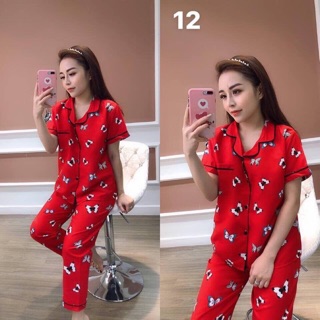 Bộ Pijama Kate Thái loại 1 - Cộc dài