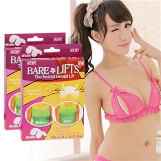 Combo 30 Miếng Dán Nâng Ngực Trong Suốt Bare Lifts - BX0793