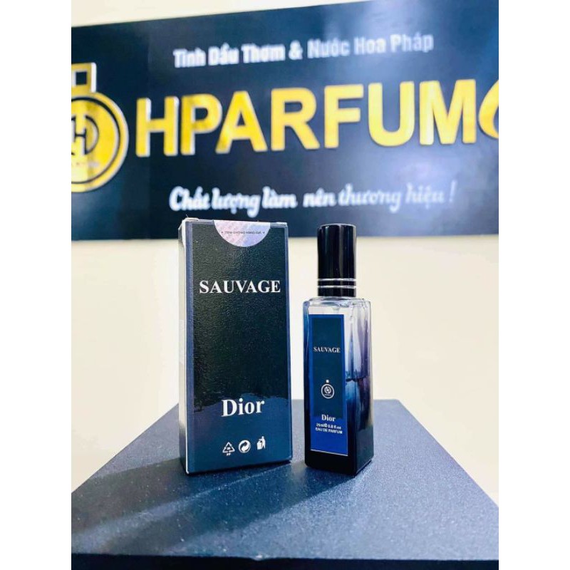 DIOR SAUVAGE TINH DẦU THƠM HPARFUM - DẠNG XỊT 25ml | Shopee Việt Nam