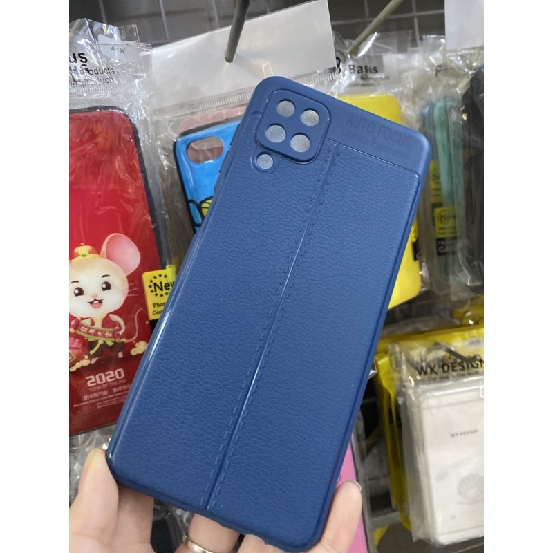 SAMSUNG A12 Ốp lưng dẻo giả da siêu đẹp