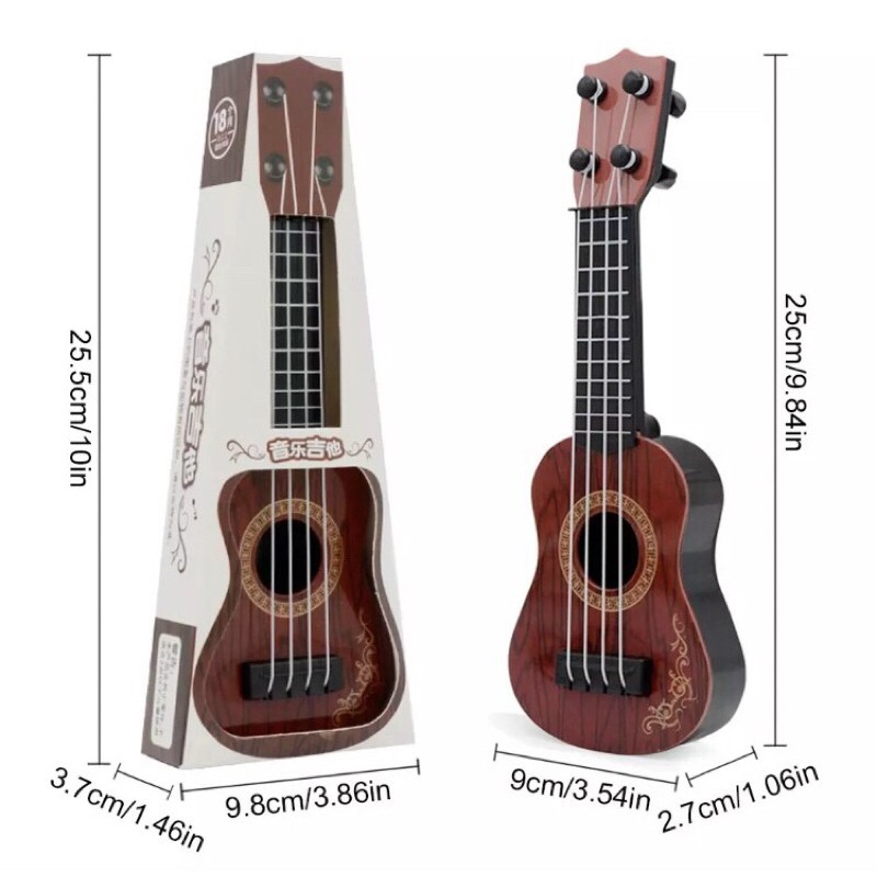 Đàn ukelele cho bé, đàn ghita mini có hộp