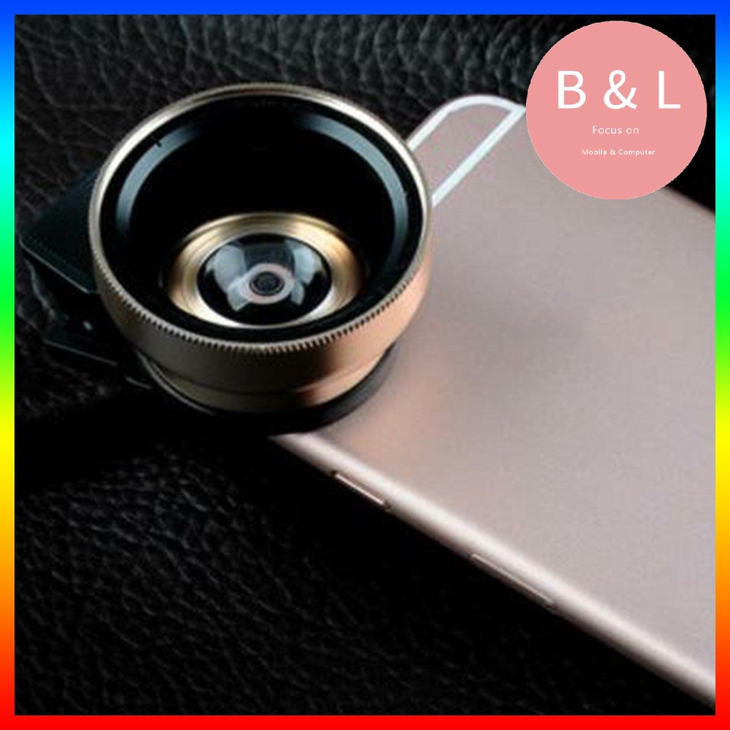 Ống Kính Góc Rộng 0.45x 49uv Cho Điện Thoại