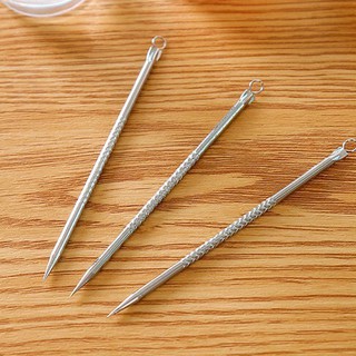 COMBO 3 CÂY NẶN MỤN INOX KHÔNG GỈ