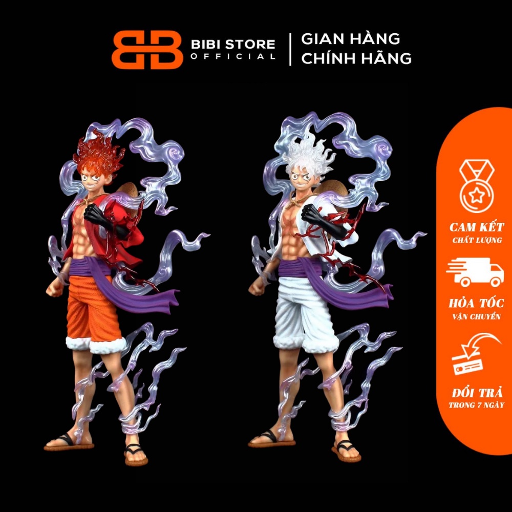 Mô hình One Piece Luffy Gear 5 Đồ chơi mô hình Mô hình Naruto hàng CAO CẤP sắc nét từng chi tiết siêu đẹp dùng để bàn