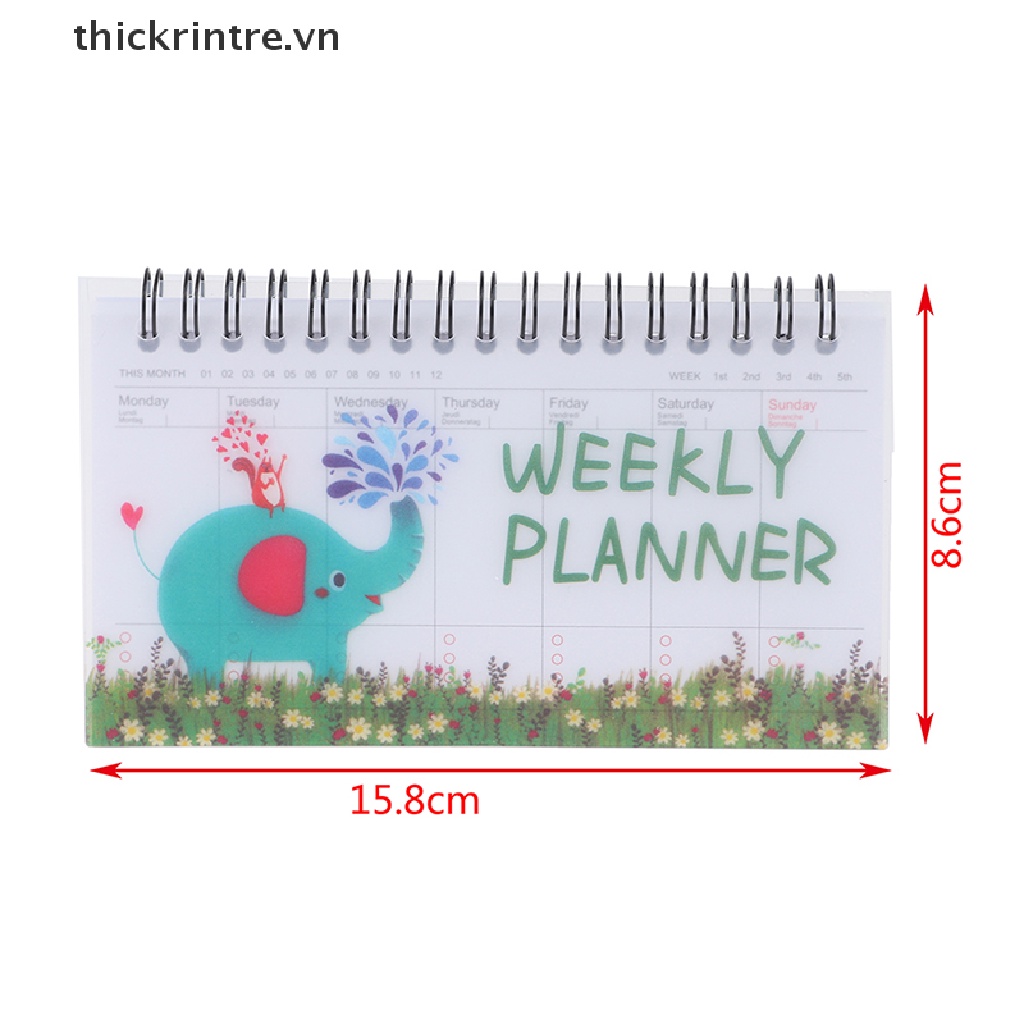 Sổ Ghi Chép Kế Hoạch Hàng Tuần Agenda 2021 2022