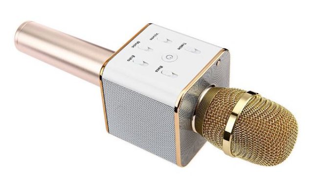 Mic karaoke bluetooth Q7 hàng loại 1 âm thanh to