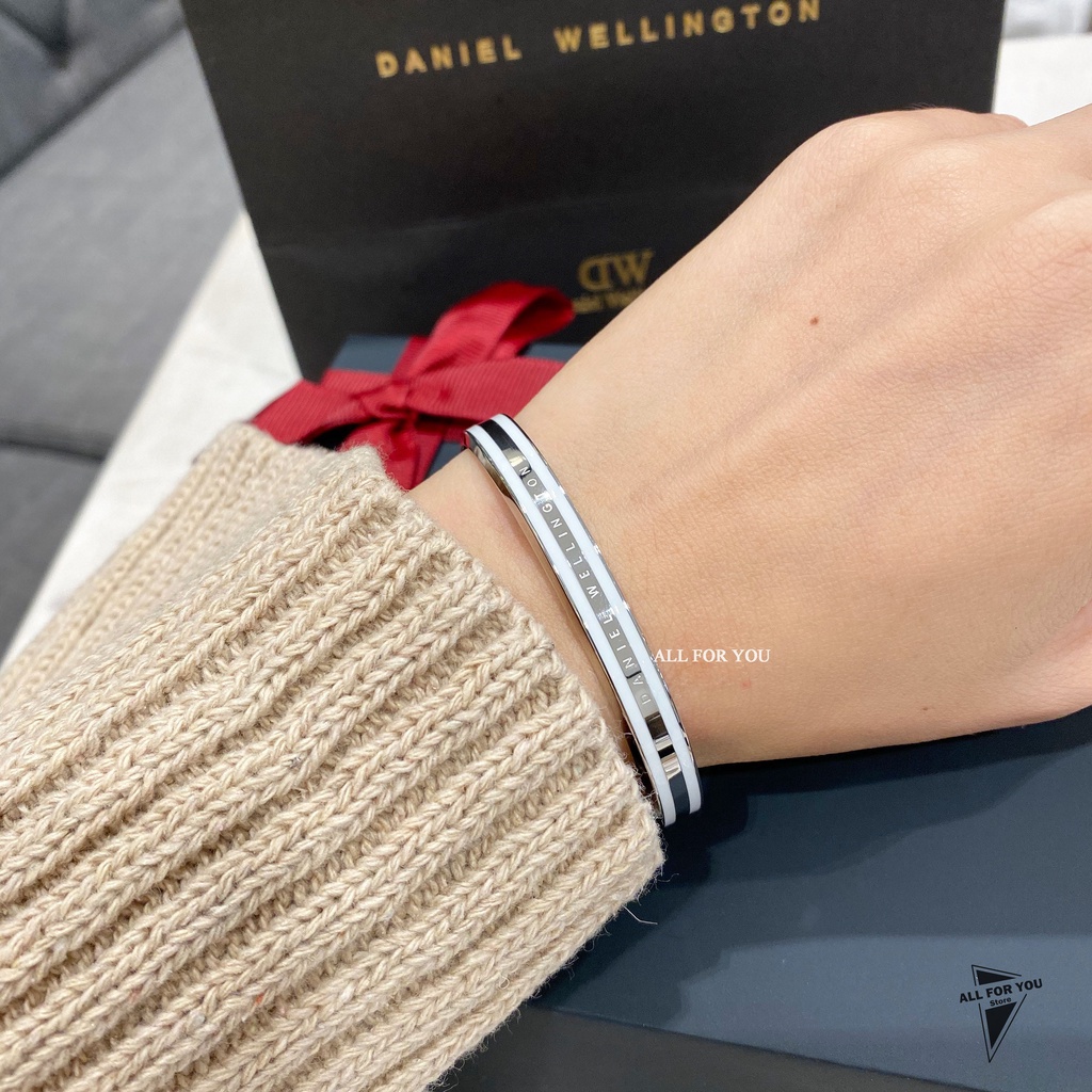 Vòng cuff  D W classic  chuẩn 1:1 không gỉ ver 2 fullbox bảo hành 12 tháng
