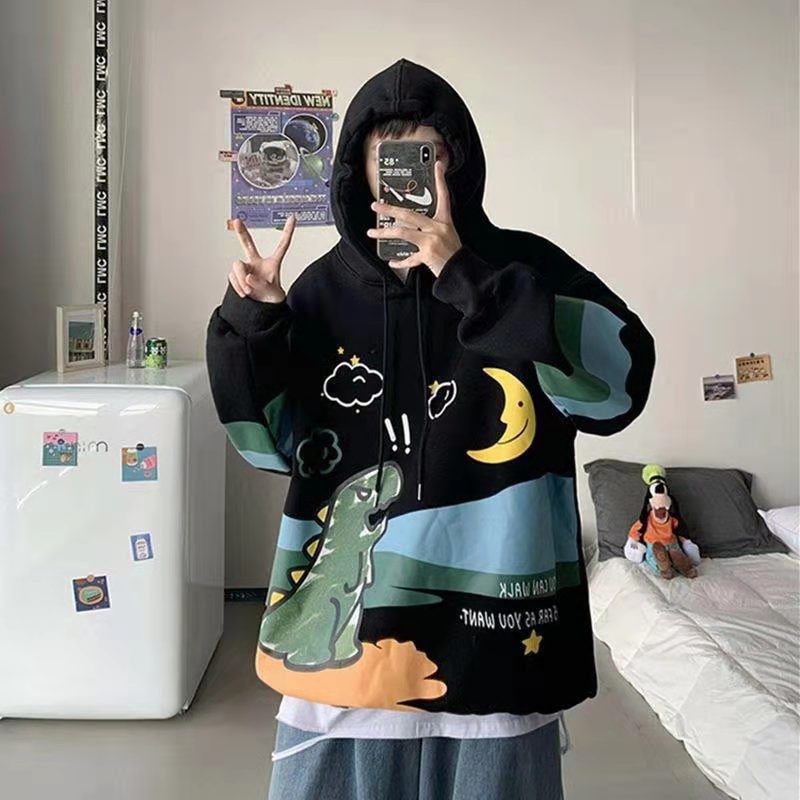 Áo Hoodie Dáng Rộng Thời Trang Nam Trẻ Trung Cao Cấp | BigBuy360 - bigbuy360.vn