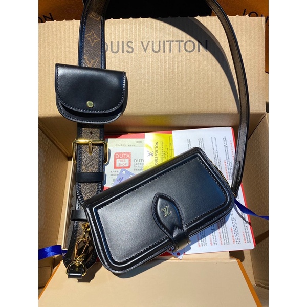 Túi đeo chéo nữ Louis Vuitton LV Officier da thật cao cấp