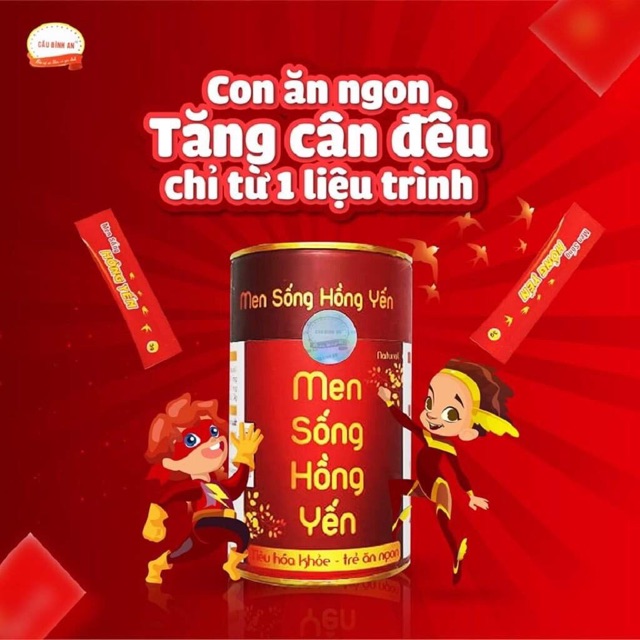 Men Sống Hồng Yến Cầu Bình An Hộp 20 Gói Men 3gr | BigBuy360 - bigbuy360.vn