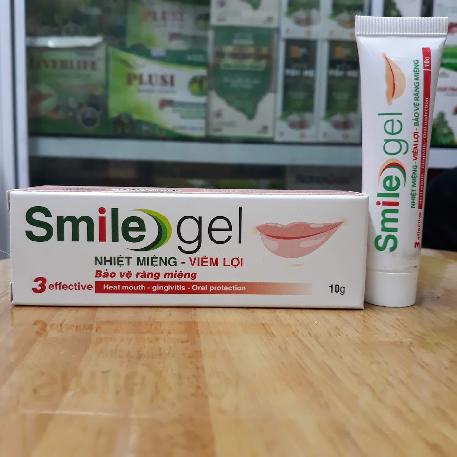 Smile gel nhiệt miệng viêm lợi tuýp 10g