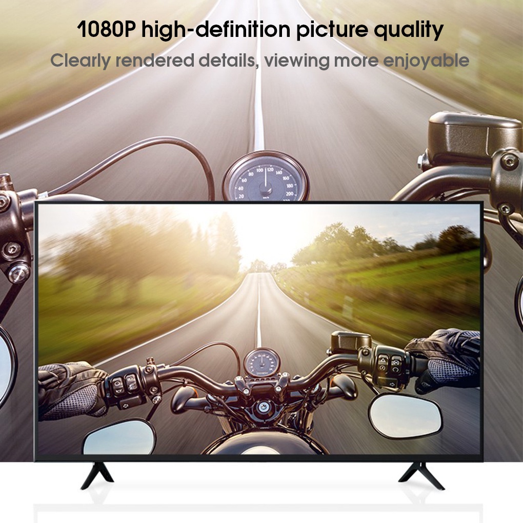 Bộ chuyển đổi đầu ra video với 3 giắc cắm âm thanh HDMI-tương thích với VGA 5mm cho máy tính xách tay mini DVD