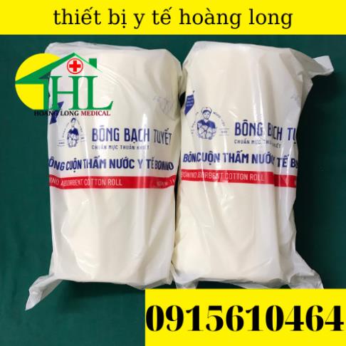 Bông Cuộn Y Tế Bạch Tuyết Hàng Việt Nam Chất Lượng Cao