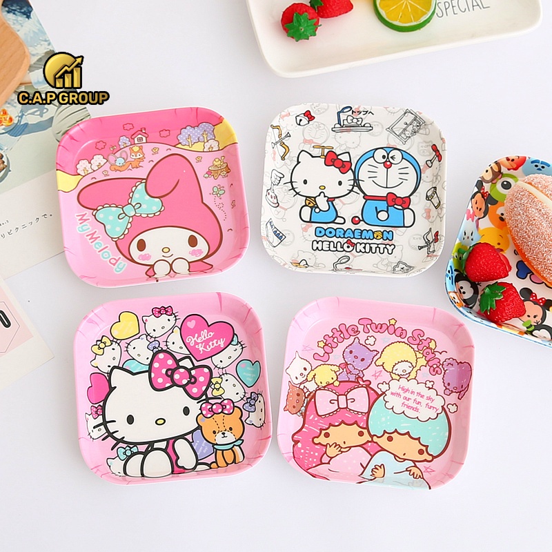 Đĩa ăn cho trẻ em cho bé đựng thức ăn đồ ăn vặt - 0X7i