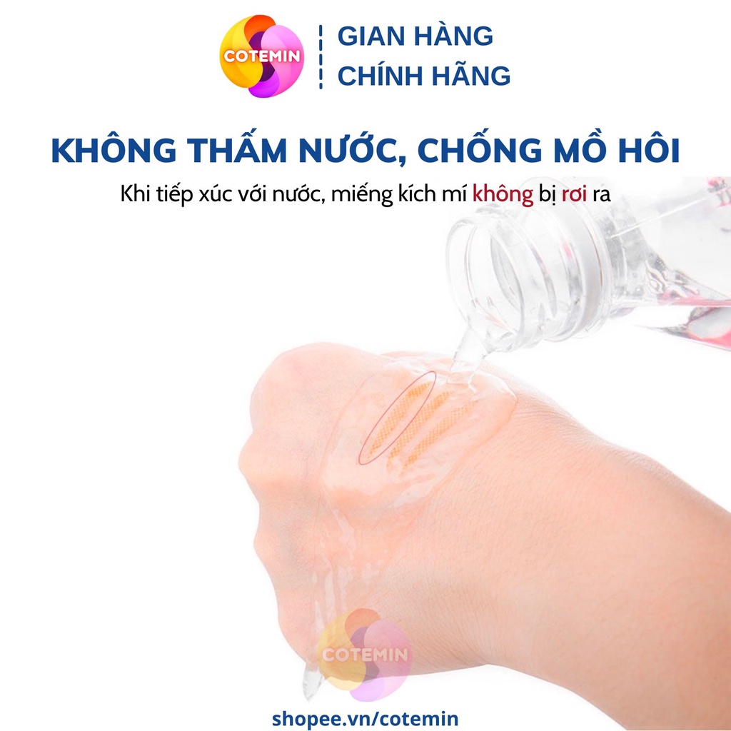 Kích mí tàng hình tạo hai mí không lộ sẵn keo nhiều lựa chọn 40 miếng COTEMIN