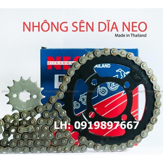 Nhông sên dĩa NEO sirius Wave dream THÁI LAN